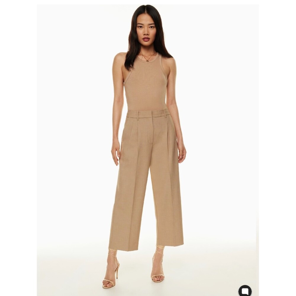 Aritzia Wilfred The Effortless Pant Crop